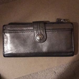 Fossil Wallet - Silver